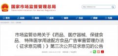 市場監(jiān)管總局關(guān)于《藥品、醫(yī)療器械、保健食品